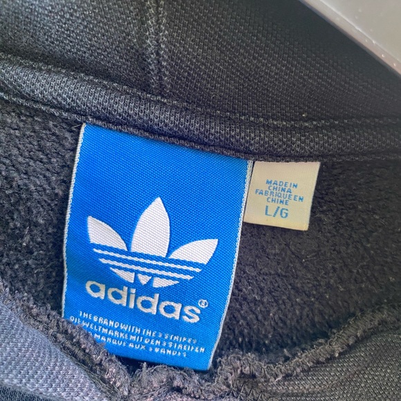 Adidas ST Trefoil Gel Paint Hoodie Size L - Picture 5 of 5